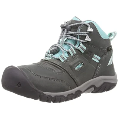 Abbildung von KEEN Unisex Kinder Ridge Flex Mid wasserdichte Wanderstiefel, Graublauer Farbton, 29 EU