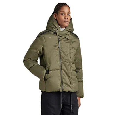 Abbildung von G Star Whistler Short Winterjacke, Damen, Größe: Small, Shadow olive