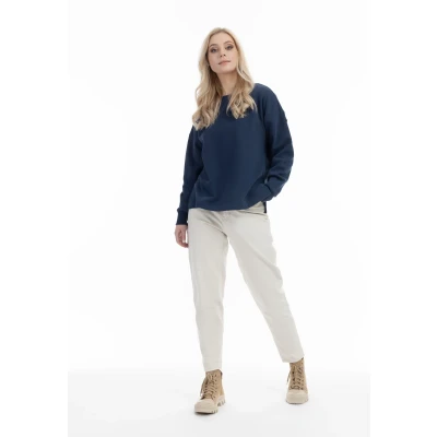 Abbildung von Dreimaster Sweatshirt, Damen, Größe: 34, Marine