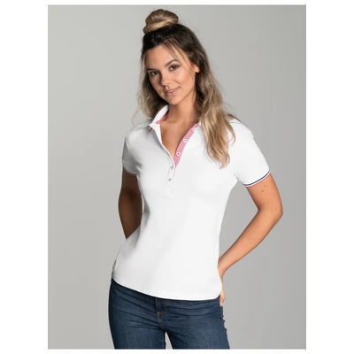 Abbildung von Trigema Poloshirt &quot;TRIGEMA Slim Fit mit kontrastfarbigen Akzenten&quot;