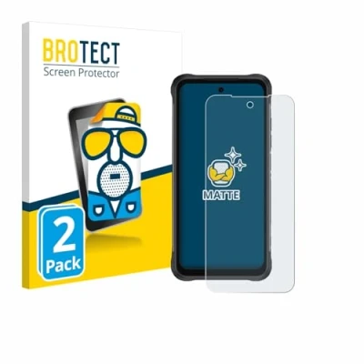 Abbildung von BROTECT Entspiegelungs Schutzfolie für Umidigi Bison 2 Pro (2 Stück) Matte Displayschutz Folie, Anti Reflex, Fingerprint