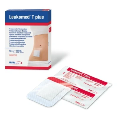 Abbildung von Leukomed transparent plus sterile Pflaster7,2x5 cm