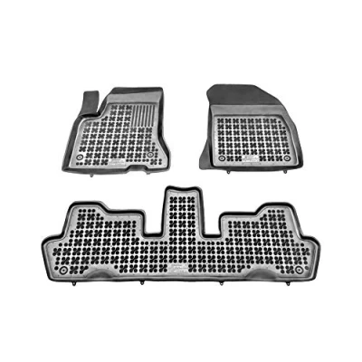 Abbildung von MDM Gummimatten für Citroen C4 Grand Picasso 7 Sitze 10.2006 2013 Passform, Fussmatten mit hohem Rand 5 cm, cod. 3D 5311