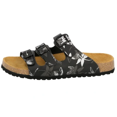 Abbildung von LICO Pantolette flach, Damen, Größe: 39, Schwarz Schuhe