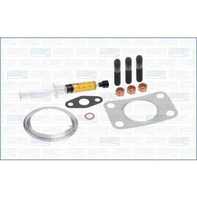 Abbildung von AJUSA JTC11861 Montagesatz, Lader with studs, syringe oil mit Dichtungen Montageanleitung VOLKSWAGEN: Crafter 30 50 Kastenwagen