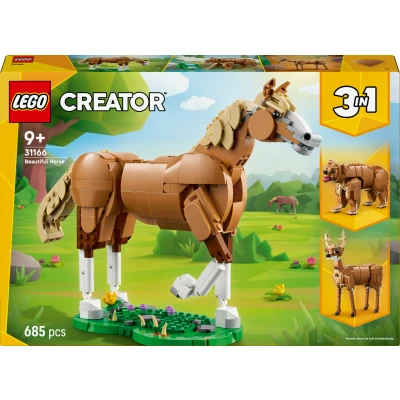 Abbildung von 31166 Creator 3 in 1 Prächtiges Ross, Konstruktionsspielzeug