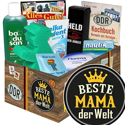 Abbildung von Beste Mama der Welt/Geschenkset für Mama/DDR Pflege Set DDR