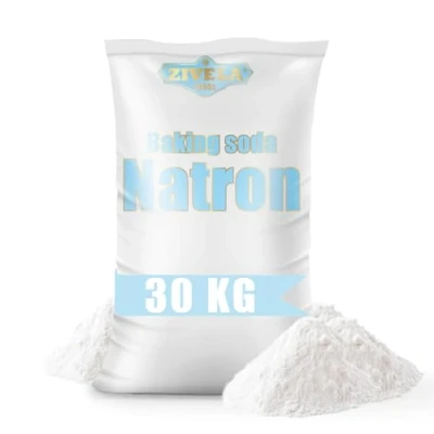 Abbildung von Natron pulver, Baking Soda 30kg Natriumbicarbonat, Natriumsalz 25kg + 5kg Gratis E500 Backsoda 100% Rein, Lebensmittelqualität