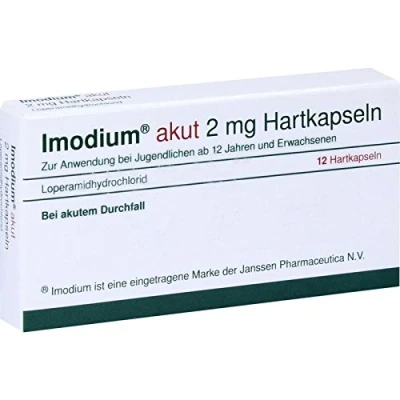 Abbildung von Imodium akut Hartkapseln Reimport 12 St