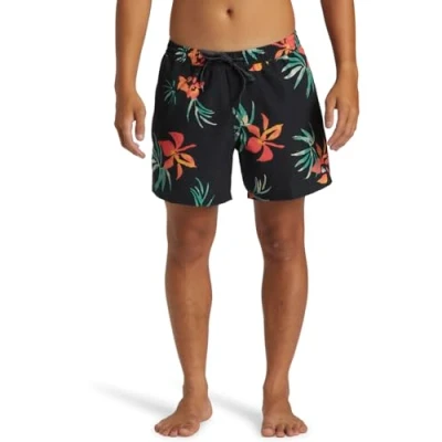Abbildung von Quiksilver Everyday MIX Volley 15 Badeshorts, Herren, Größe: Small, Mottled black