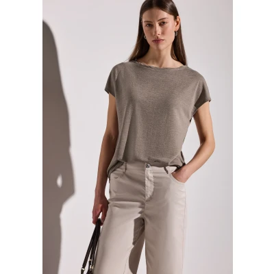 Abbildung von Street One Tshirt basic, Damen, Größe: 40, Braun