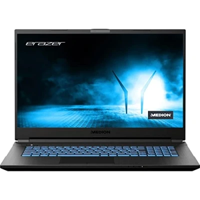 Abbildung von MEDION ERAZER Defender E15 43,9 cm (17,3 Zoll 144Hz) Full HD Gaming Notebook (AMD Ryzen 7 5800H, 32GB DDR4 RAM, 512GB PCIe SSD, NVIDIA GeForce RTX 3050 Ti 4GB GDDR6, RGB Backlit Keyboard, Win 11 Home)