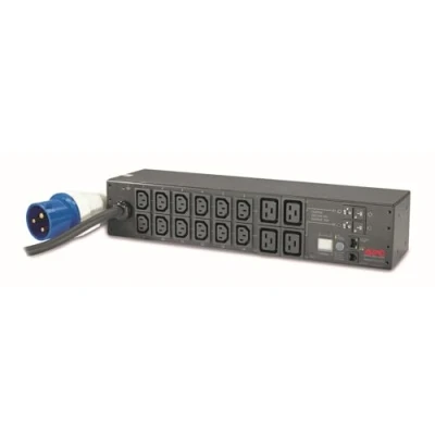 Abbildung von APC AP7822B Metered, 2 HE, 32 A, 230 V, (12) C13 &amp; (4) C19 Rack Stromverteiler