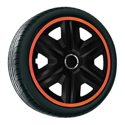 Abbildung von Radzierblende Fast LUX orange 16 Zoll 4er Set