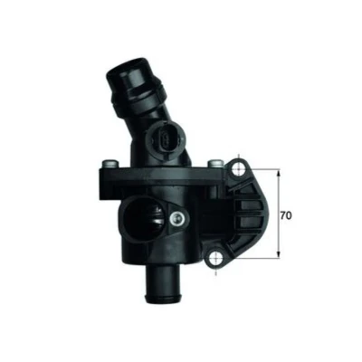Abbildung von MAHLE ORIGINAL TM 6 109 Kühlwasserthermostat mit Dichtung VOLKSWAGEN: Golf 5 Schrägheck, Touran I, Passat B6 Variant, AUDI: A3 Sportback