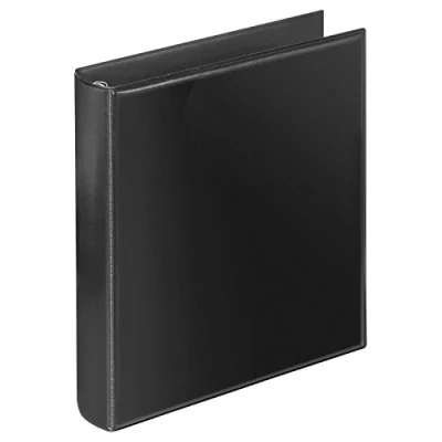 Abbildung von VELOFLEX 4153280 Prospekt Ringbuch DIN A5, Ringbuch, Prospektalbum, passend für Prospekthüllen und Register, schwarz