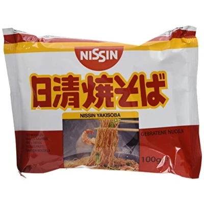 Abbildung von Nissin Demae Ramen Yakisoba, 10er Pack, Instant Nudeln japanischer Art, mit Yakisoba Sauce &amp; asiatischen Gewürzen, schnell einfach zubereitet, asiatisches Essen (10 x 100 g)
