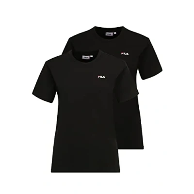 Abbildung von Fila BARI 2PACK Tshirt print schwarz, Damen, Größe: Large, Schwarz