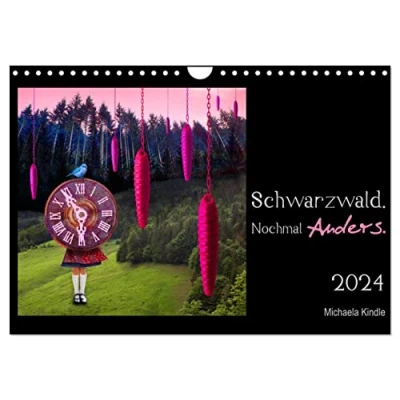 Abbildung von Schwarzwald. Nochmal Anders. (Wandkalender 2024 DIN A4 quer) hoch), CALVENDO Monatskalender: Einzigartige Photocollagen aus dem Schwarzwald (CALVENDO Kunst)