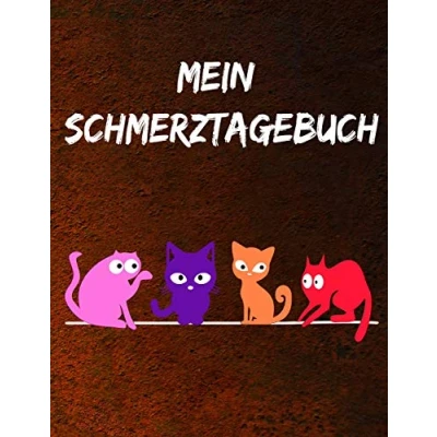 Abbildung von MEIN SCHMERZTAGEBUCH: Der Begleiter gegen den Schmerz als Schmerztagebuch auf vorgefertigten großen Seiten für 90 Tage A4 8,5x11 Zoll