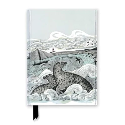 Abbildung von Angela Harding: Seal Song Foiled Journal (Flame Tree Notebooks): Unser hochwertiges, liniertes Blankbook mit festem, künstlerisch geprägtem Einband ... Notizbuch DIN A 5 Magnetverschluss)