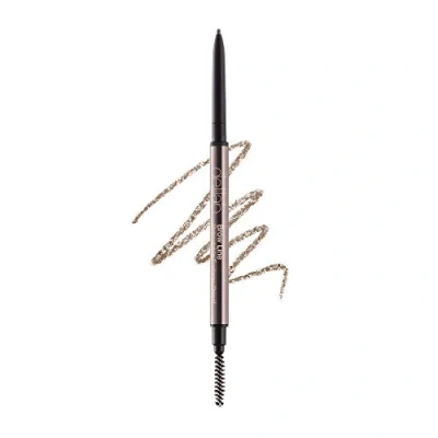 Abbildung von delilah Brow Line Augenbrauenstift mit Pinsel, einziehbar, für Damen, 0,1 g, Asche