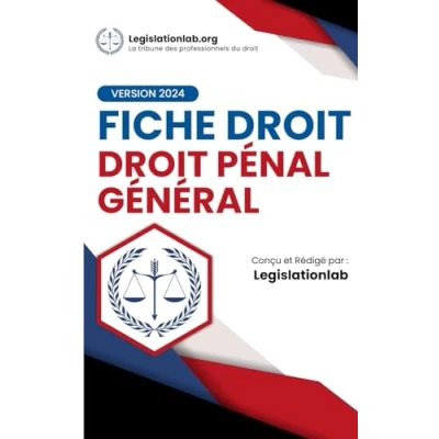 Abbildung von Droit pénal général Fiches de révisions