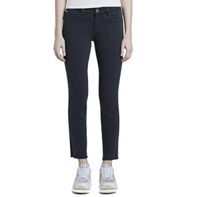 Abbildung von TOM TAILOR Damen Alexa Slim Jeans,32W / 30L,10668 Sky Captain Blue