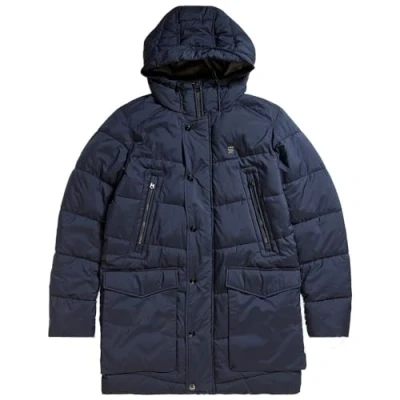 Abbildung von G Star RAW Men&#039;s Whistler Hooded Parka Jackets, Blau (Salute D24728 D199 C742), L