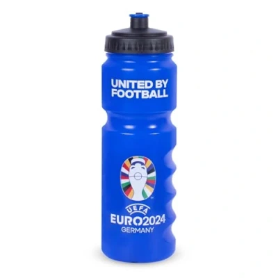 Abbildung von Euro 2024 750ml Kunststoffflasche, offiziell lizenziert von Hy Pro, 0,75L, wiederverwendbar, ausziehbare Düse, leicht, Sportflasche, BPA frei