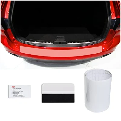 Abbildung von teileplus24 OL174 Ladekantenschutz Folie kompatibel mit Citroen C4 3 2020 Profi Rakel, Farbe:Transparent