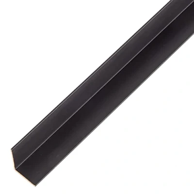 Abbildung von Alberts 488291 Winkelprofil Aluminium, schwarz eloxiert 1000 x 15 mm