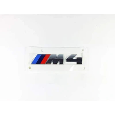 Abbildung von BMW Original M4 Emblem Logo Chrom