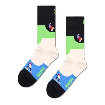 Abbildung von Happy Socks Skateboard Sock (DE/NL/SE/PL, Numerisch, 41, 46, Regular, Mehrfarbig)