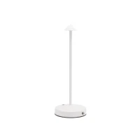 Abbildung von SECURIT LED Leuchte „Angelina“ Dimmbar Kabellos Aufladbar mit USB Magnetkabel Innen/Außen Für Bars, Cafés, Restaurants, Hotels 30x10,5x10,5cm Weiß