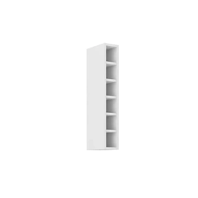 Abbildung von Küchen Preisbombe Hängeschrank Regal 15 cm Weiß Landhaus Küche Küchenzeile Küchenblock Einbauküche