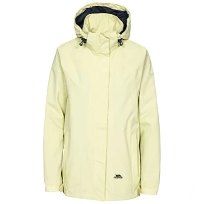 Abbildung von Trespass Damen Regenjacke Mit Einrollbarer Kapuze Nasu II, Limelight, S, FAJKRAM10014_LLTS