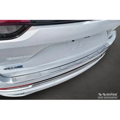 Abbildung von Avisa Edelstahl Heckstoßstangenschutz kompatibel mit Jeep Grand Cherokee V (WL) 2022 &#039;Ribs&#039;, Silber