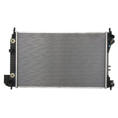 Abbildung von THERMOTEC D7F055TT Kühler, Motorkühlung Aluminium 650 388 16 Automatikgetriebe Kühlrippen gelötet OPEL: Vectra C Caravan, CC