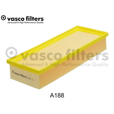 Abbildung von DAVID VASCO A188 Luftfilter 59 128 323 rechteckig Filtereinsatz AUDI: A4 B8 Avant, Q5, Limousine