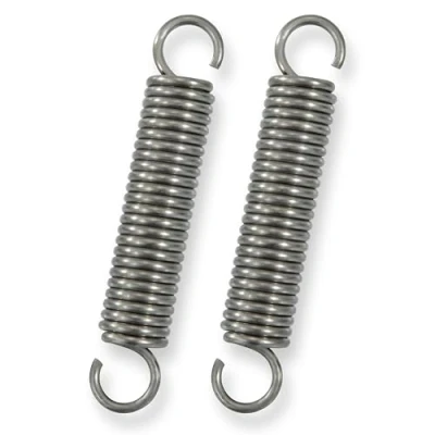 Abbildung von GUNGY Zugfedern mit Haken Edelstahl Spannfeder Zugfeder 80mm Außendurchmesser 15mm Drahtdurchmesser 2,2mm Maximale Zugkraft 11,8kg 2,2x15x80mm 2 Stück