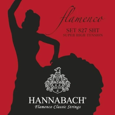 Abbildung von Hannabach Klassikgitarrensaiten Flamenco Serie 827 Super High Tension Satz Made in Germany 827SHT