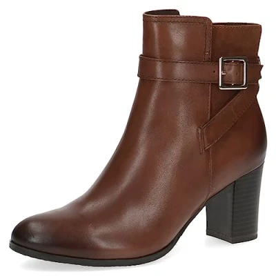 Abbildung von Caprice Stiefelette Cognac comb, Damen, Größe: 37.5, comb Schuhe