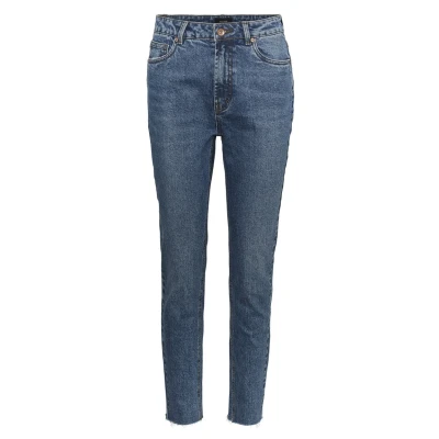 Abbildung von Vero Moda Vmbrenda Jeans Slim Fit, Damen, Größe: 26x30, Medium blue denim