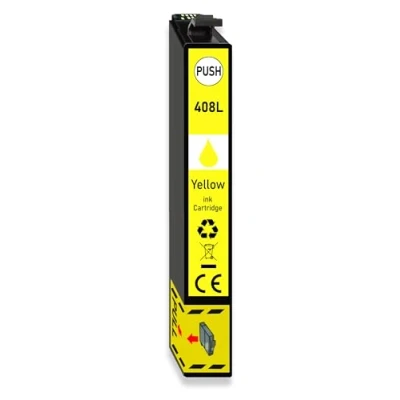 Abbildung von 408 L Patrone Yellow ersatz für Epson / 408L Tintenpatronen Workforce Pro WF C4810 DTWF