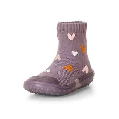 Abbildung von Sterntaler Unisex Kinder Adventure Herzen Socken, lila, 25/26