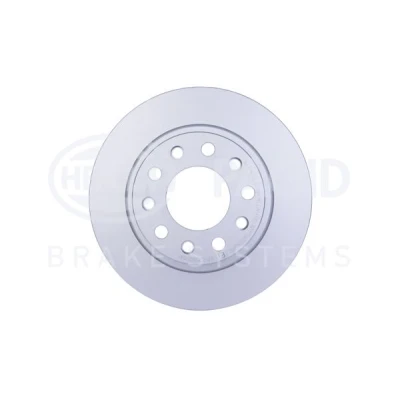Abbildung von HELLA PRO 8DD 355 117 241 Bremsscheibe 264 10 05/10 110 voll beschichtet ohne Radbefestigungsbolzen, Radnabe ALFA ROMEO: Giulietta Schrägheck