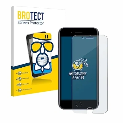 Abbildung von BROTECT Entspiegelungs Schutzglas für Apple iPhone 8 Plus Schutz Folie Panzerfolie Glas Matt [Extrem Kratzfest 9H, Anti Reflex, Fingerprint]