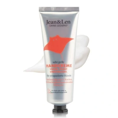 Abbildung von Proposed Value: Jean &amp; Len Sehr geile Handcreme Neutral, Handpflege für strapazierte Hände, pflegt intensiv, ohne Parabene und Silikone, vegan, Tube, 75 ml