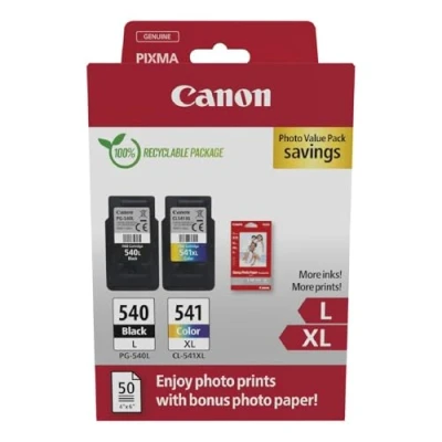 Abbildung von Canon PG540L/CL541XL Photo Value Pack Tintenpatrone (Packung, 2 tlg)